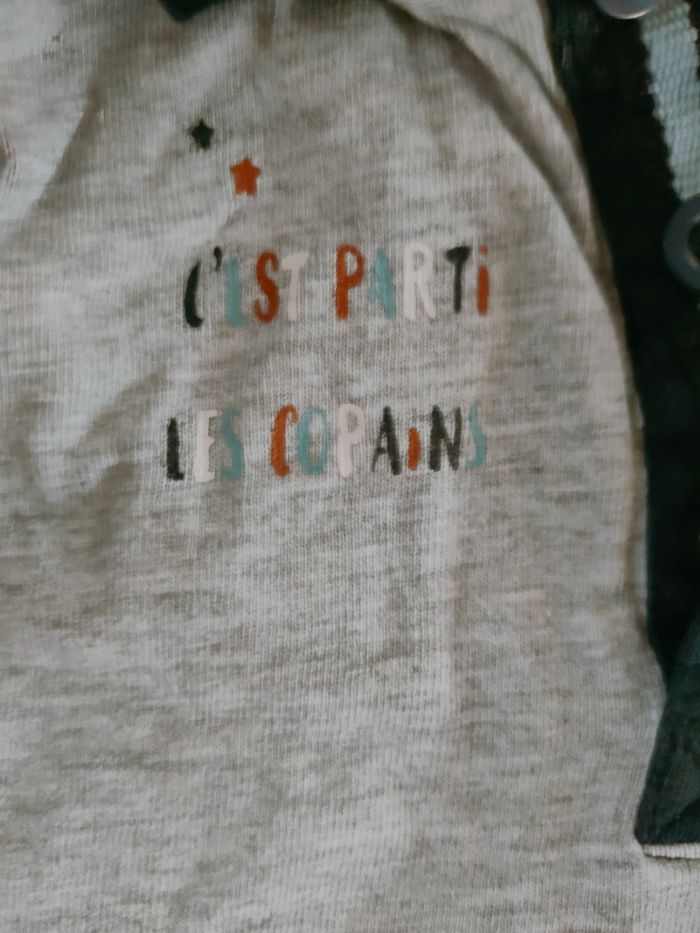 T-shirt manches longues 6 mois - photo numéro 2