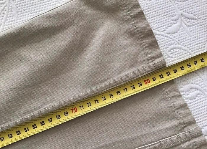 Robe en jeans beige 90’ boutonnée devant taille 38 - photo numéro 5