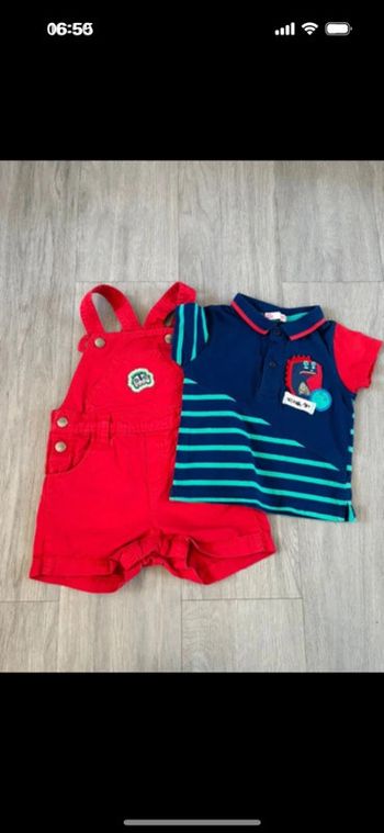 Ensemble dpam taille 9 mois