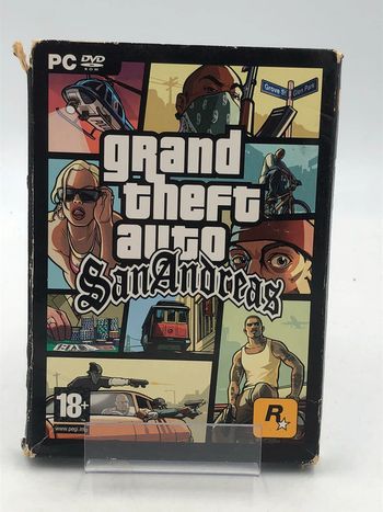 Jeu vidéo GTA San Andreas sur PC coffret Steelbook guide touristique