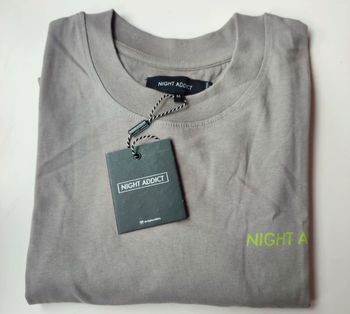 Tee-shirt 100% coton pour homme taille M, Night Addict