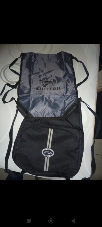 Lot de 2 sacs à dos/de sport Shilton/Fila