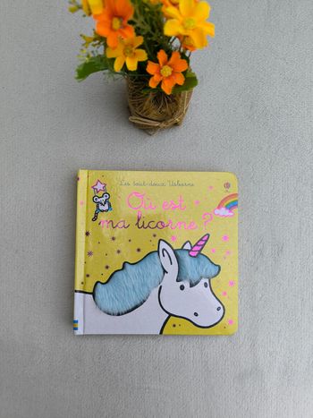 Livre Où est ma licorne Usborne