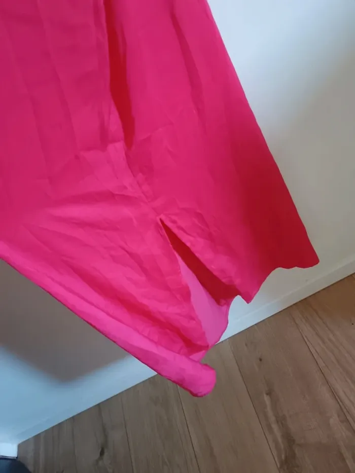 Robe fluide satiné - photo numéro 3