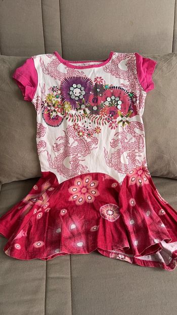 Robe fille desigual taille 2 3 ans 🌺 🐉
