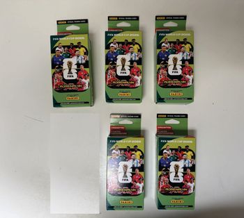 Lot _5 x Trading Cards Game Blister 7 Pochettes + 4 Cartes édition limitée