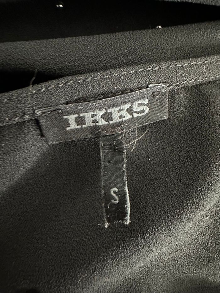 Robe noire et argentée strass et clous IKKS T36 S - photo numéro 7