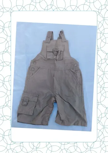 Salopette-short 6 mois Du pareil au même