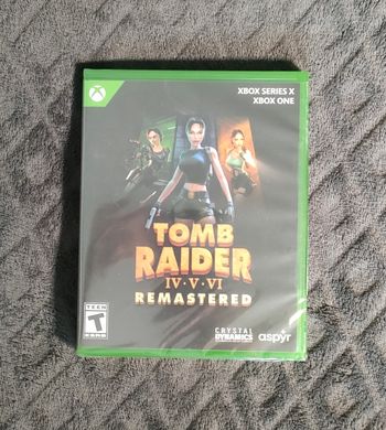 Tomb Raider IV-V-VI Remastered Xbox