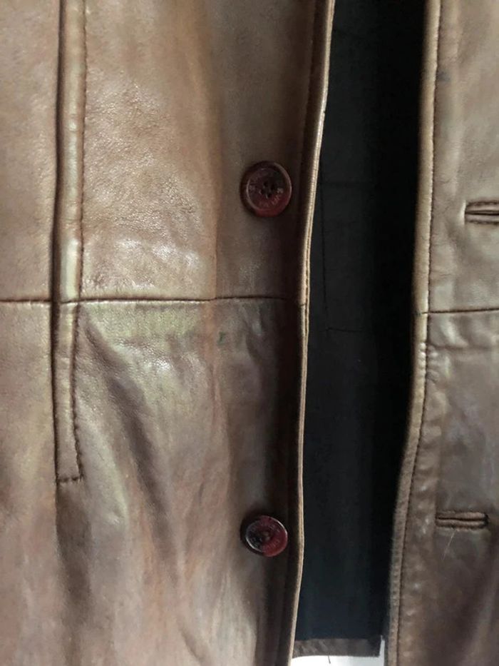 Veste en cuir d'agneau Devred T.M - photo numéro 4