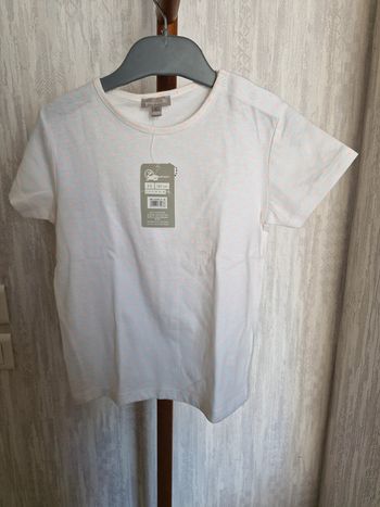 T-shirt manches courtes enfant fille 4 ans Grain de blé Coton