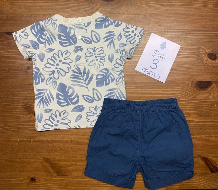 Ensemble t-shirt + short - photo numéro 2