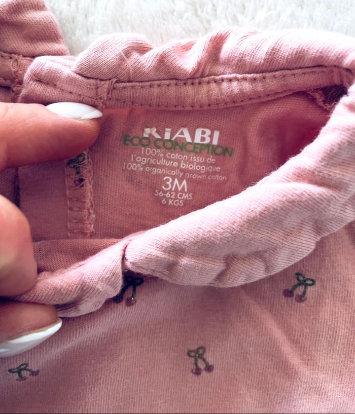 Lot de 3 tee-shirts manches longues « Kiabi » 3 mois - photo numéro 3