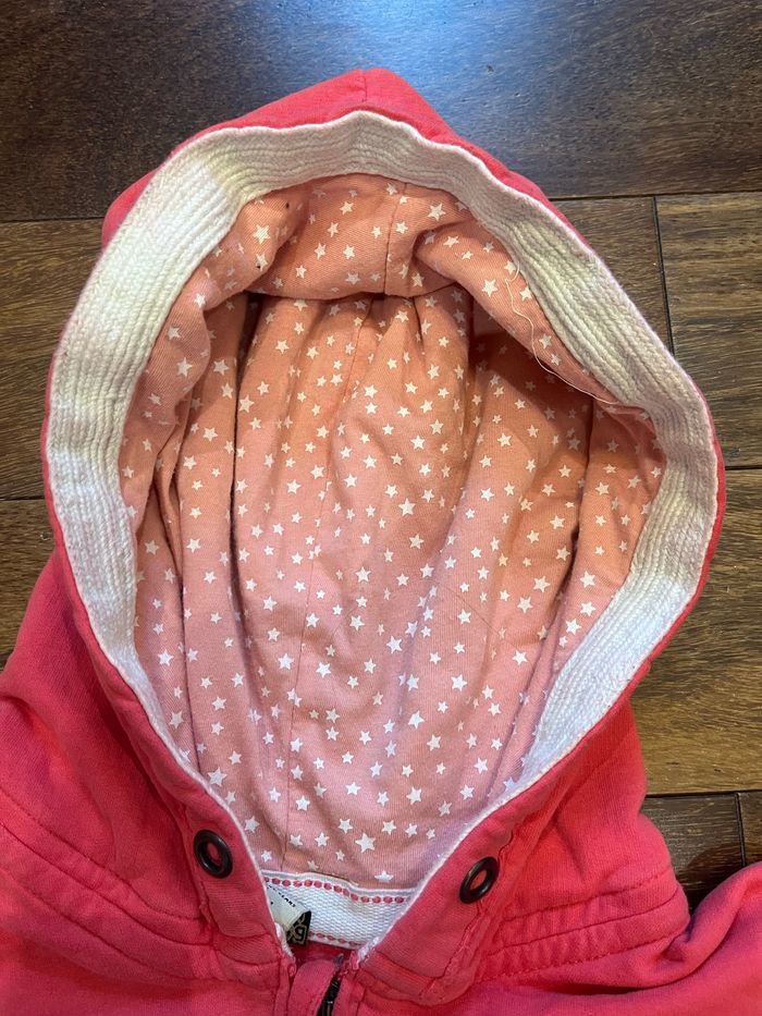 sweat a capuche zippe rose 14 ans - photo numéro 7