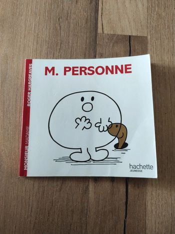 Livre : M. Personne
