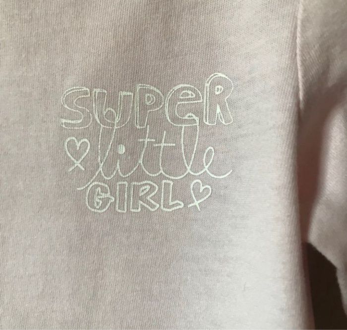 T-shirt rose super little girl 3 mois Vert Baudet - photo numéro 3