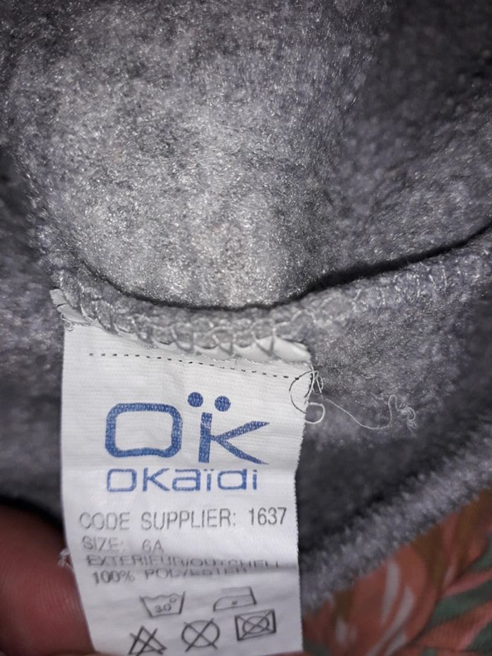 Pull polaire Okaïdi 6 ans - photo numéro 4