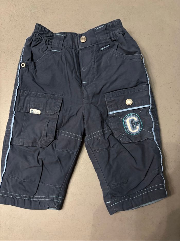 Pantalon bleu doublé cadet Rousselle