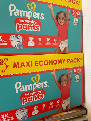 2 Couche Pampers culture taille 5