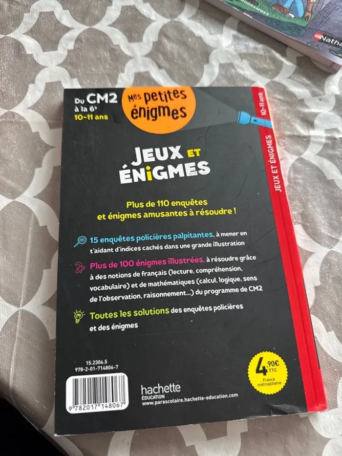 Jeux et énigmes du cm2 à la 6e - photo numéro 2