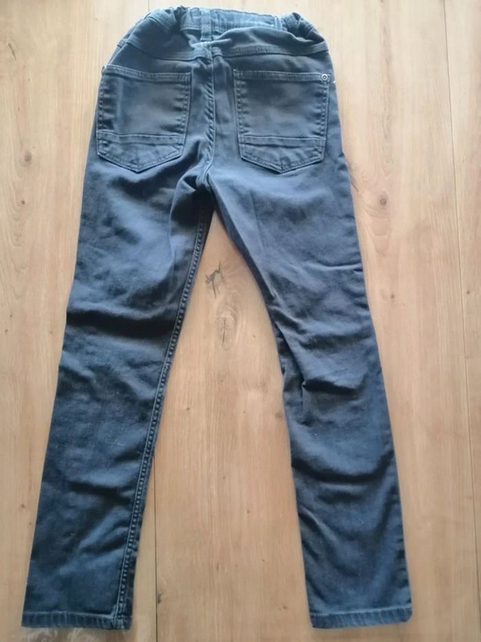 Lot jeans slim ajustables 9ans - photo numéro 5