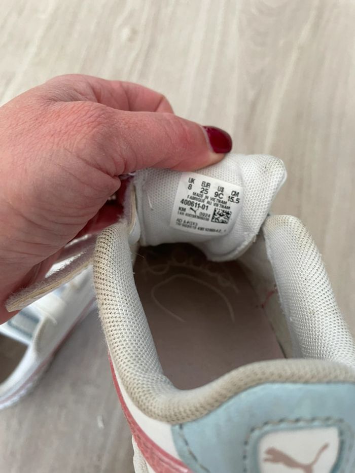 Baskets à scratch Puma en 25 - photo numéro 5