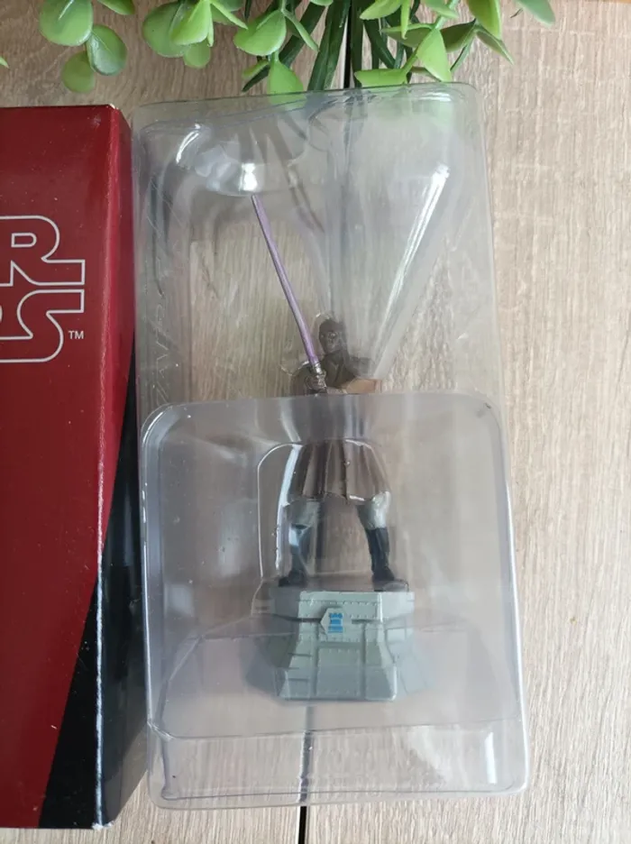 Figurine Mace Windu Star Wars Altaya Jedi Pièce d'échecs - photo numéro 2