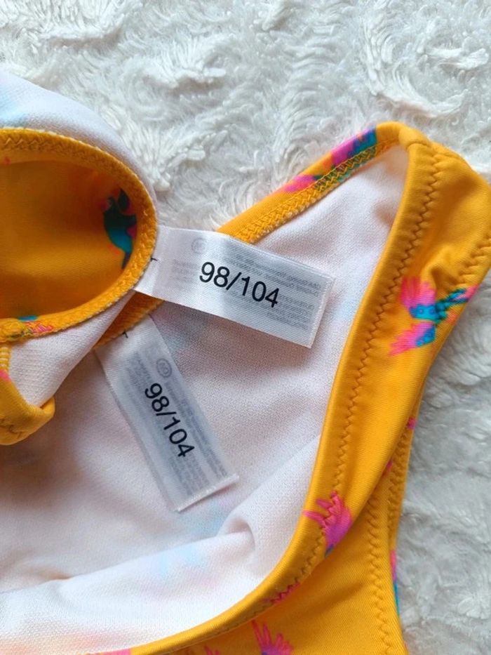 Maillot de bain 2 pièces Fille 3/4 ans Oiseau Perroquet C&A - photo numéro 3