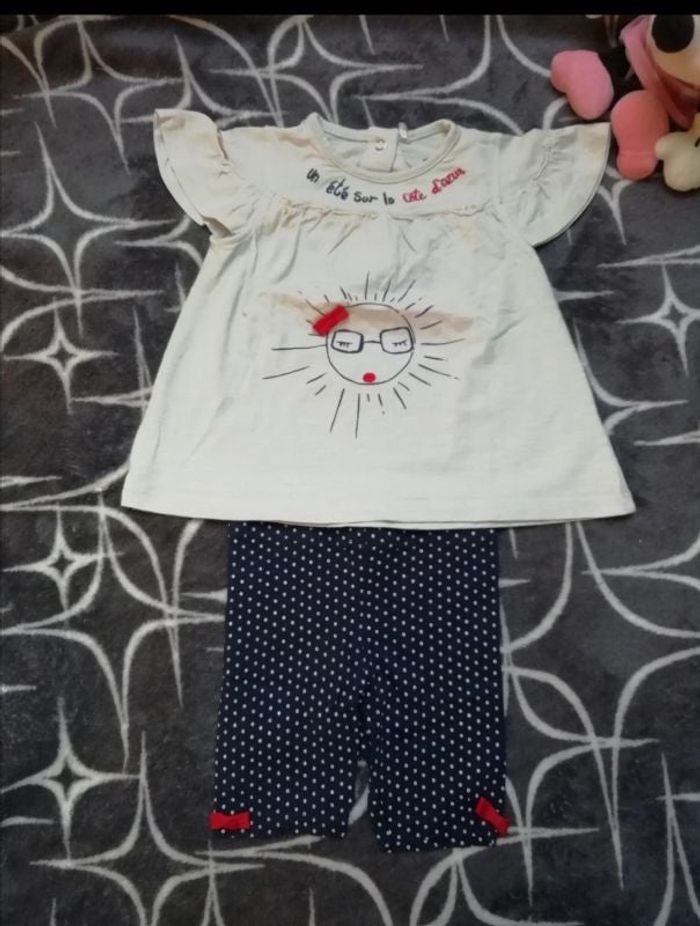 Ensemble pantalon +t-shirt