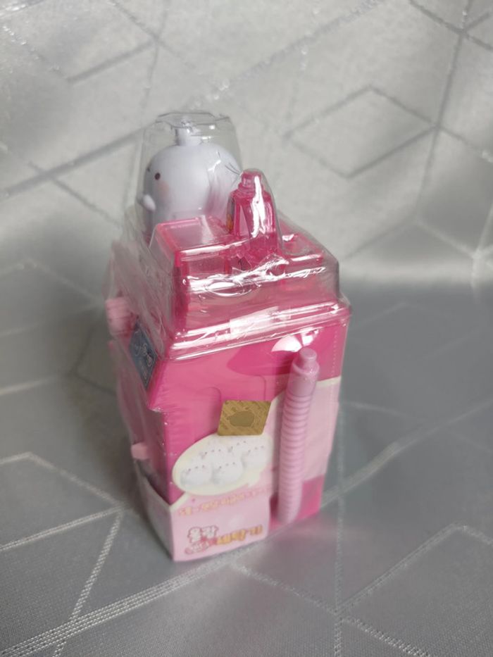 Distributeur de bonbons Molang – Mini lave-linge interactif & figurine - photo numéro 4