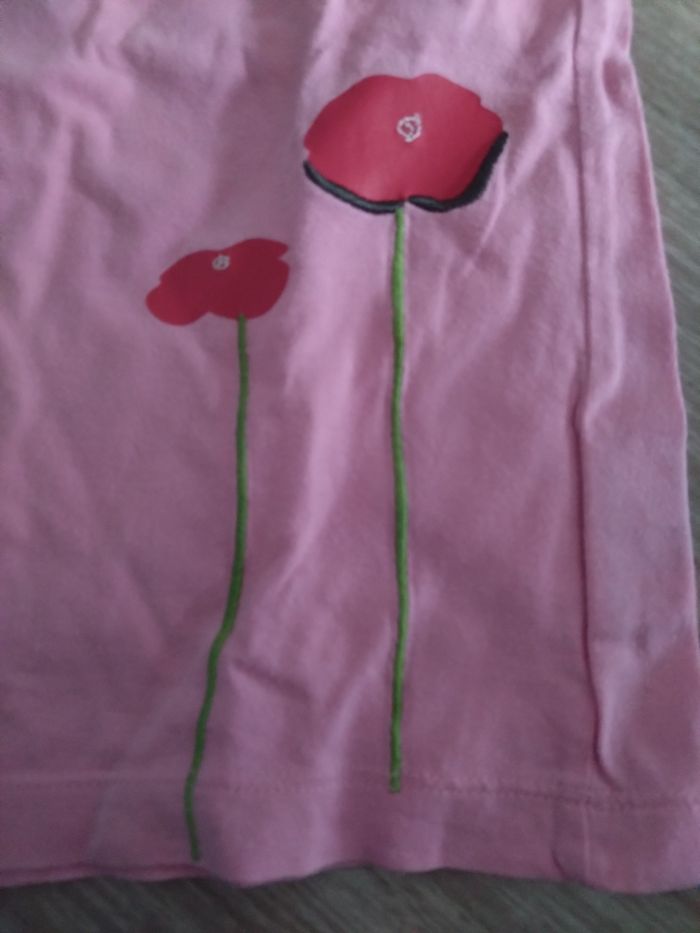 Tee shirt "fleur" - photo numéro 2