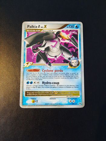 Carte Pokémon Palkia G Niv X 125/127 Platine de base 2009 fr