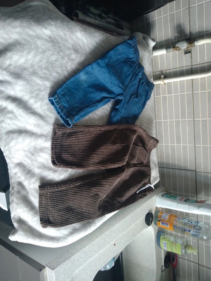 Lot de 3 pantalons 12 mois