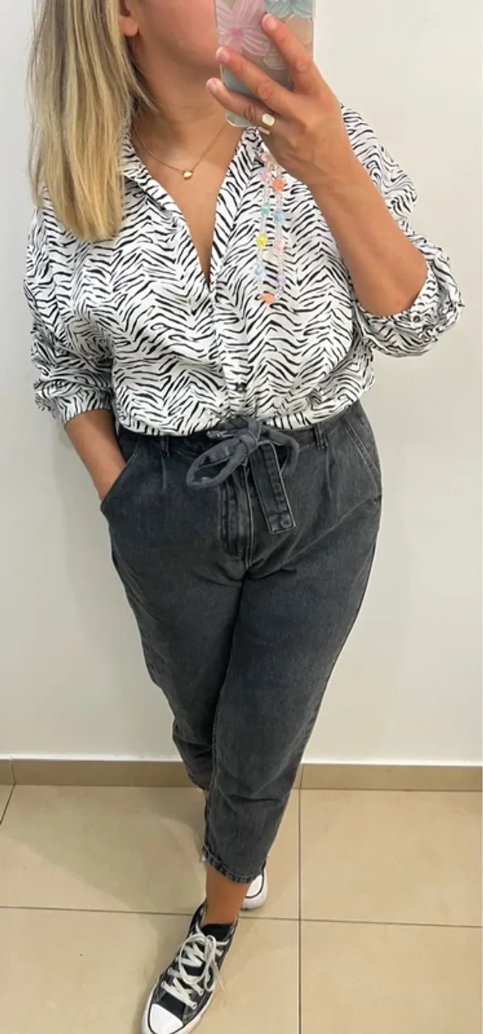 Chemise Imprimée ZARA - photo numéro 2