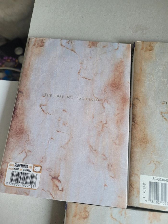 Lot 5 premiers tomes du manga rozen maiden saison 1 - photo numéro 8