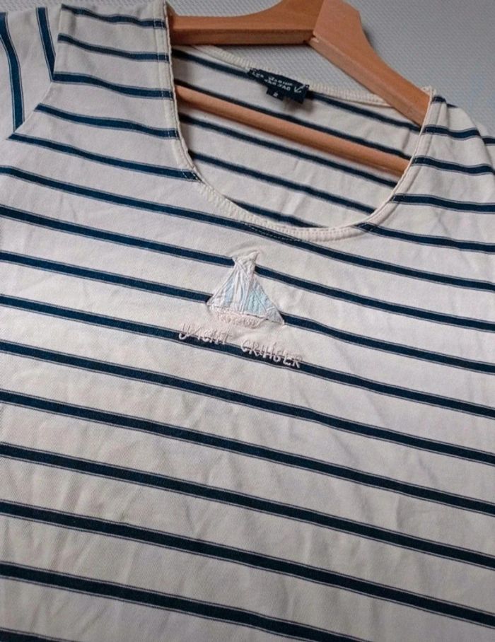 T-shirt marinière 38/40 - photo numéro 2