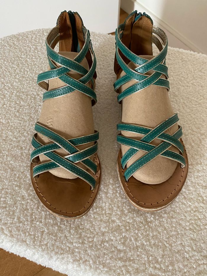 Sandales cuir