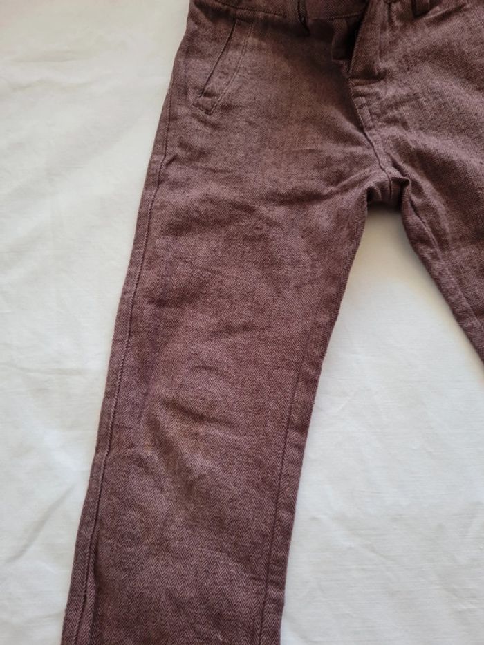 Pantalon avec bretelles 4 ans Verbaudet - photo numéro 6