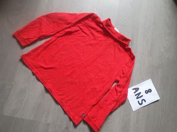 Maillot t-shirt sous pull 8ans garçon