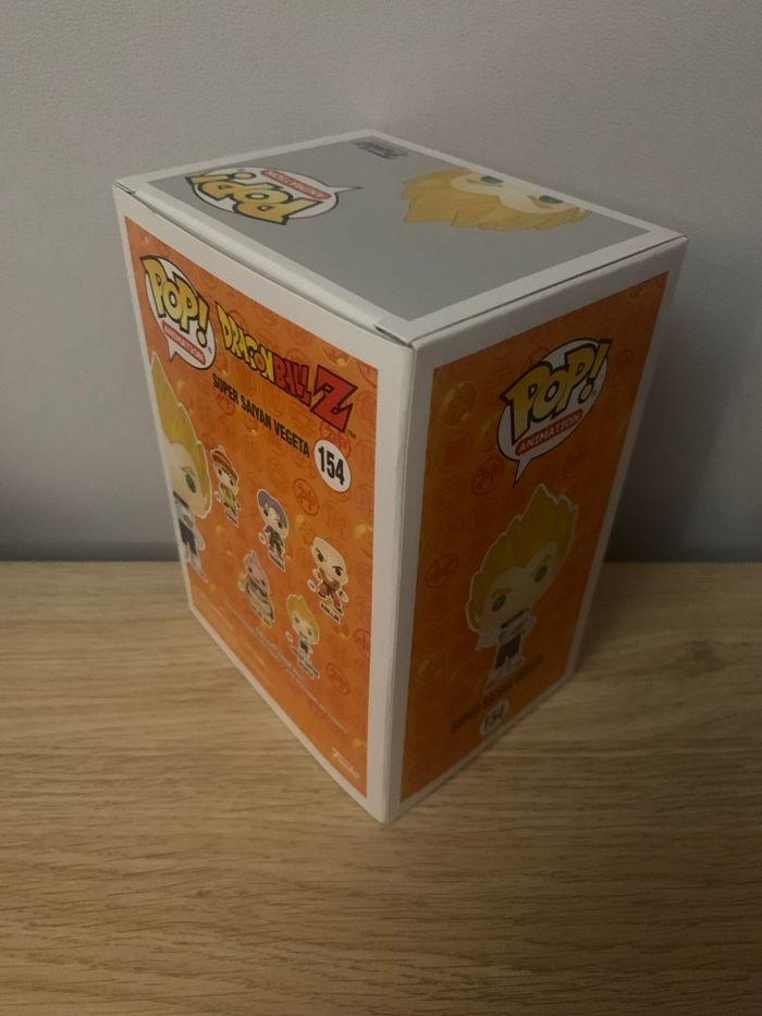 Funko pop DBZ super saiyan vegeta 154 neuve - photo numéro 3