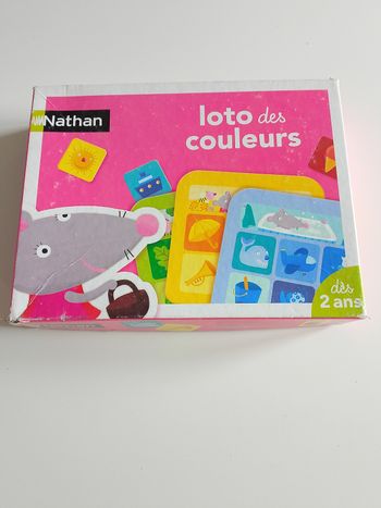 Loto des couleurs Nathan complet 