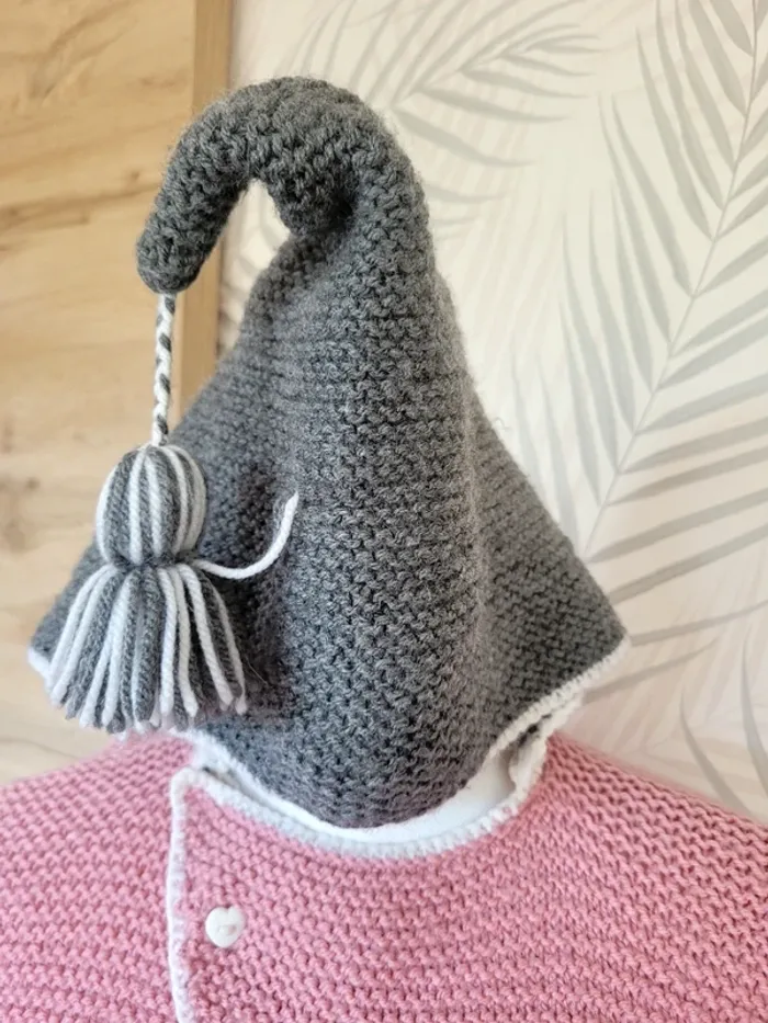 Poncho fille taille 9/12 mois bébé - photo numéro 4