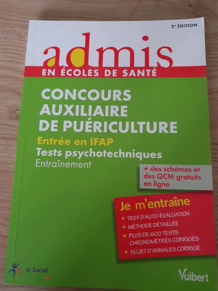 Livre entrée en ifap test psychotechniques