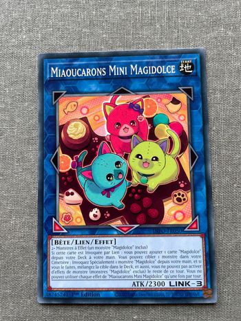 INFO-FR050 - Miaoucarons Mini Magidolce - Yu-Gi-Oh