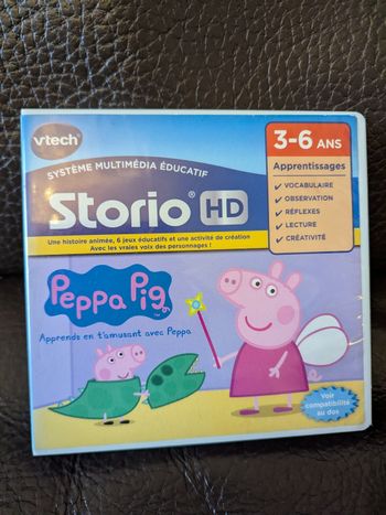 Jeu Storio hd Peppa pig