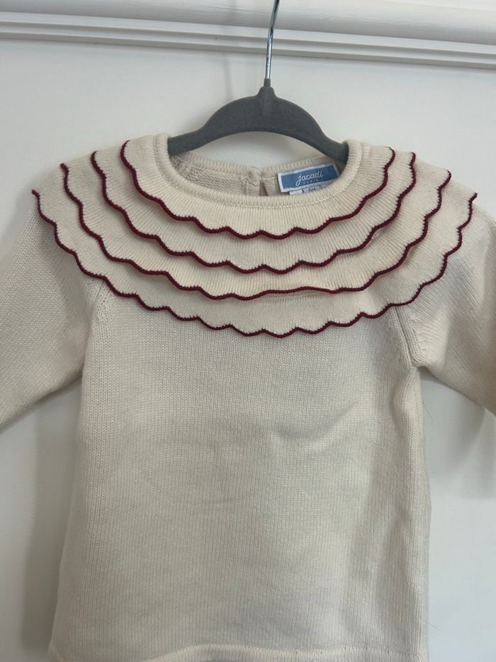 Robe en laine et cachemire - Jacadi - T.6mois - Neuve avec étiquette - photo numéro 2