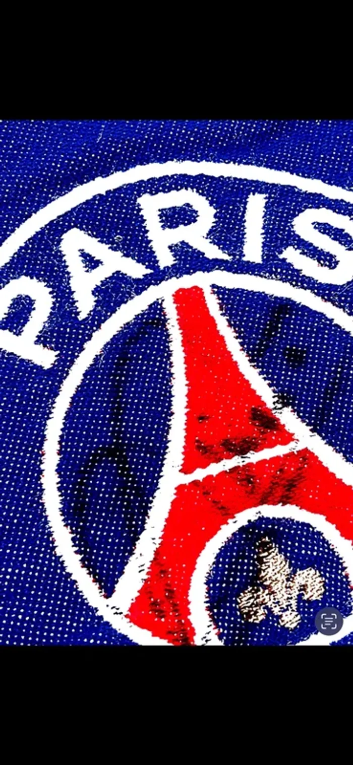 Écharpe PSG Ligue des Champions 2014 – Match contre Leverkusen + autographes verratti - photo numéro 11