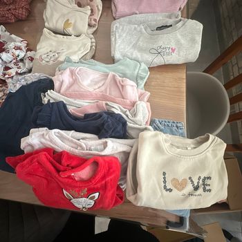 Lot de vêtements fille 12 mois