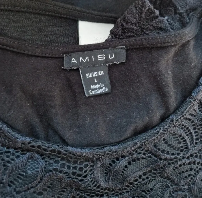 Magnifique haut manche longue en dentelle - Amisu - Taille 38/40 - photo numéro 5