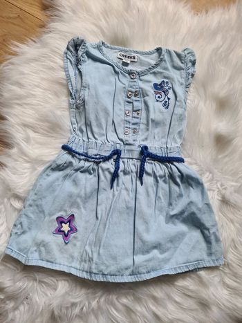 Robe en jeans